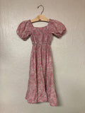 zara tiered floral dress 6Y