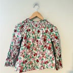 crewcuts girls' poinsettia top 8Y