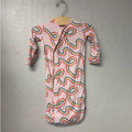 magnetic me pink rainbow gown newborn