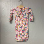 magnetic me pink rainbow gown newborn