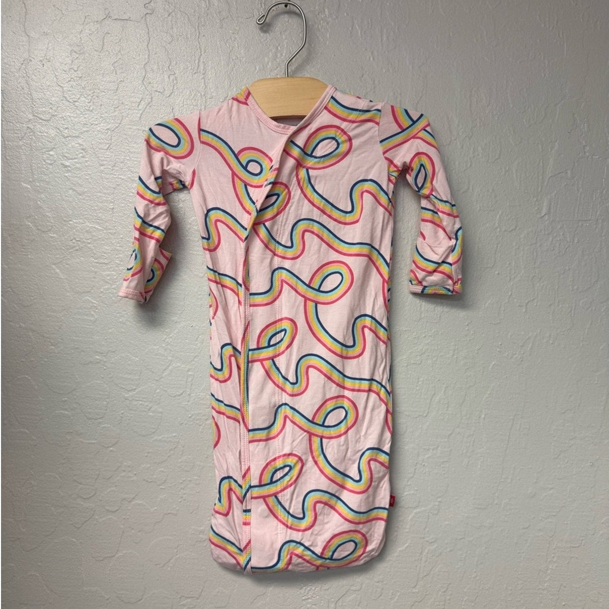 magnetic me pink rainbow gown newborn