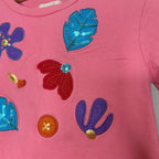 peek girls' pink long-sleeve 4-5Y
