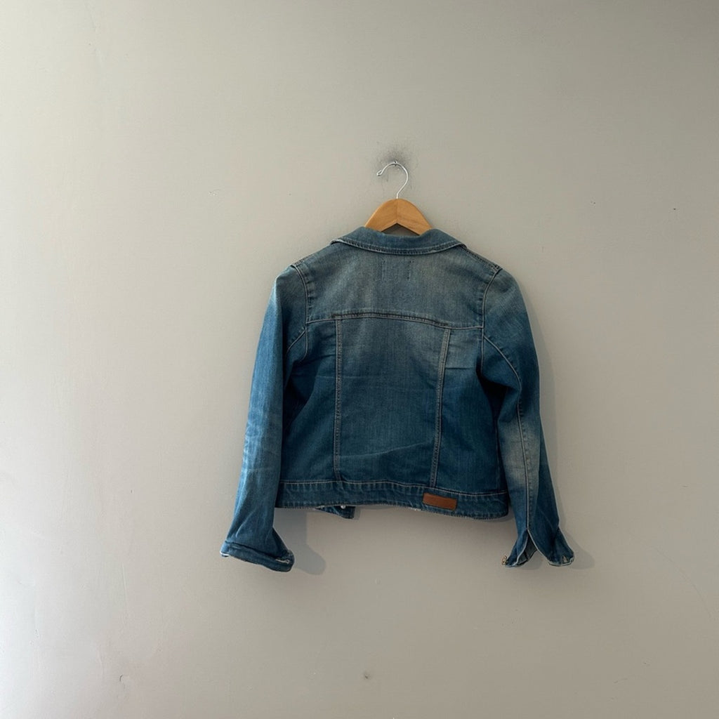 zara girls' denim jacket 13-14Y
