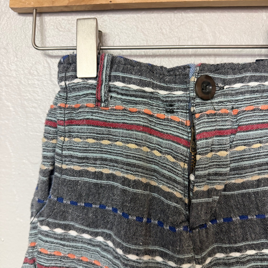 peek boys’ embroidered shorts 4-5Y