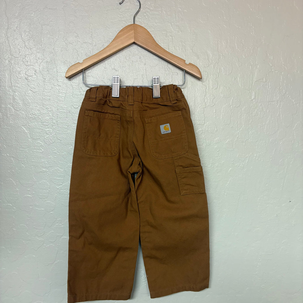 carhartt boys’ tobacco colorway pants 2T