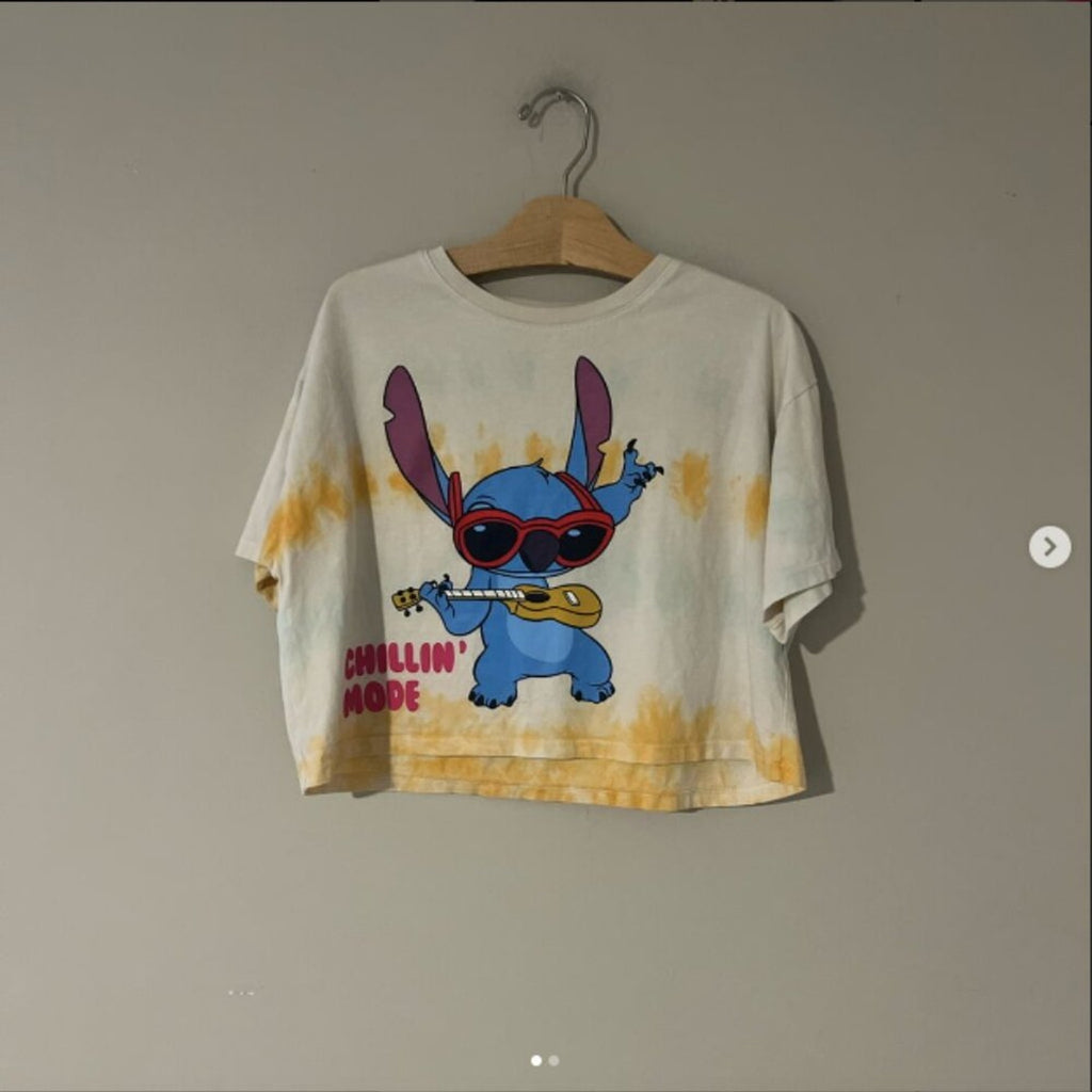 zara x disney girls' boxy stitch tee 9-10Y