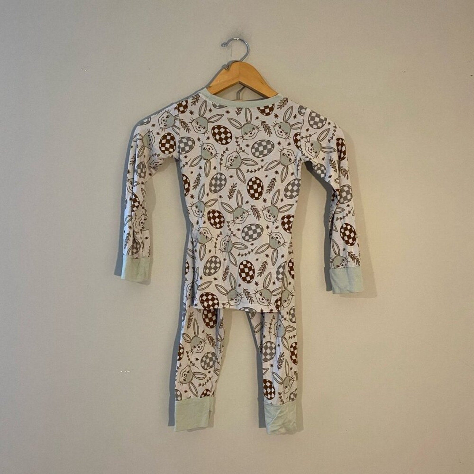 in my jammers bamboo bunny pajamas 6Y