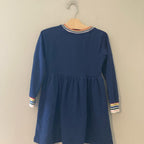 hanna andersson ringer dress 6-7Y