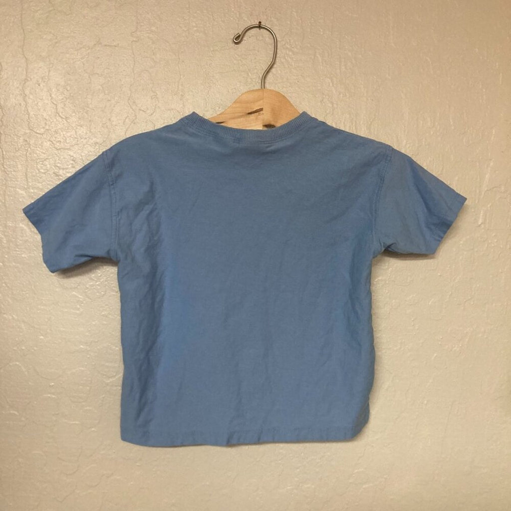 zara blue gorilla tee 4Y