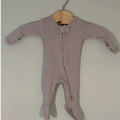 l'oved baby purple mauve footie preemie / newborn