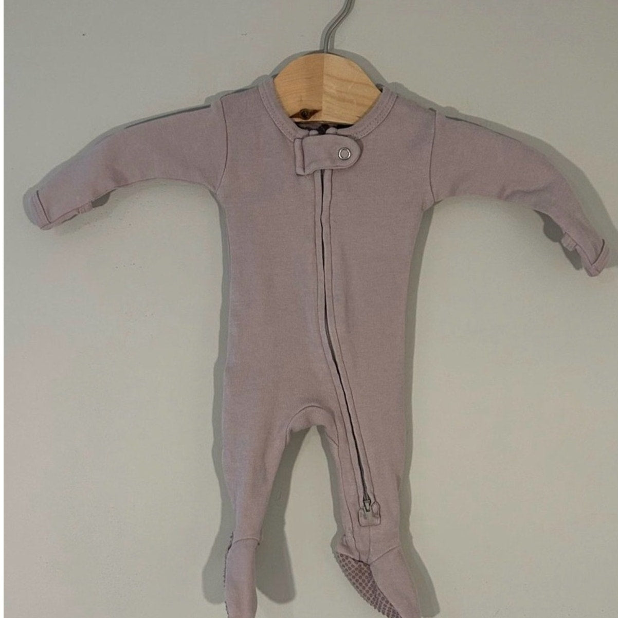 l'oved baby purple mauve footie preemie / newborn