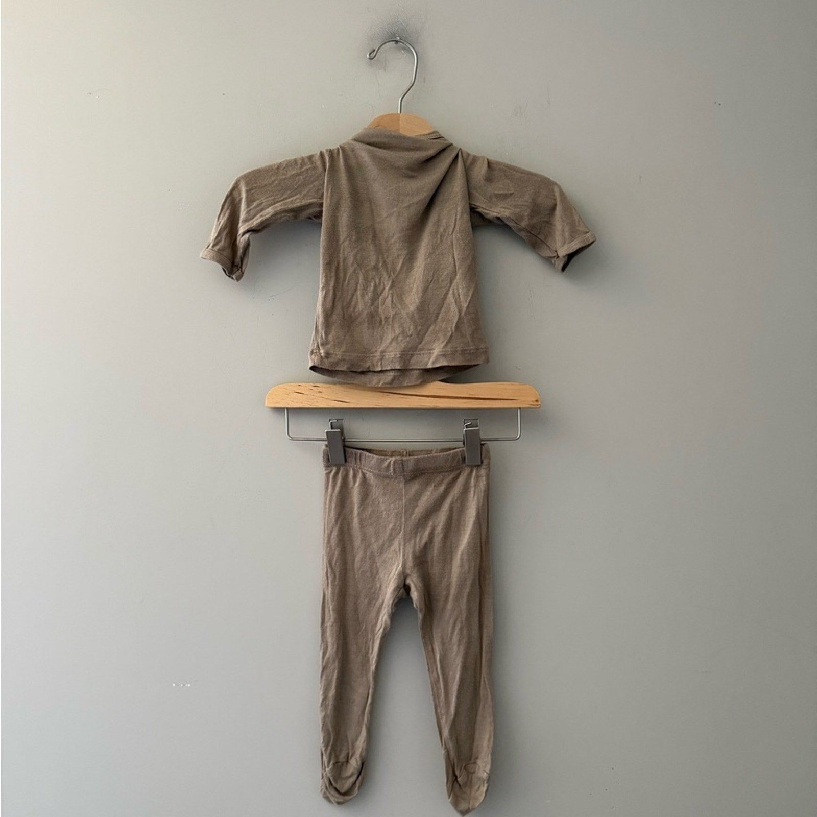 solly baby beige bamboo set 3-6M