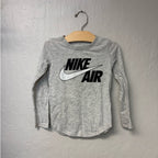 nike long-sleeve gray tee 4Y