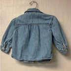 baby gap denim button-down top 12-18M