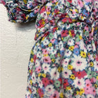 baby gap floral dress white bloomers 12-18M