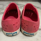 native water shoes dark pink 9c