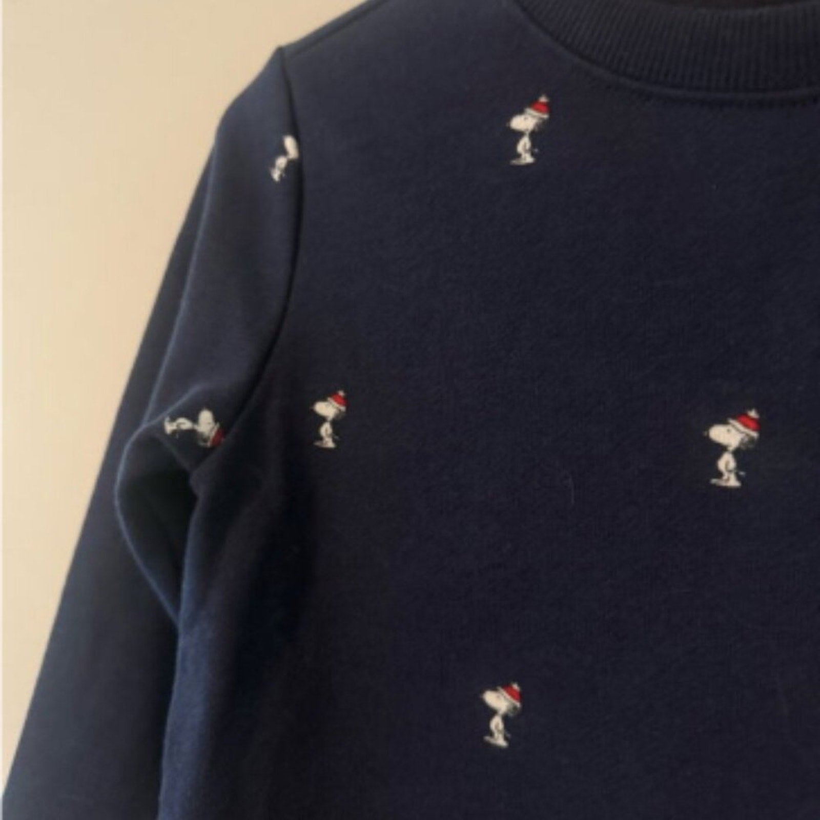 janie and jack x peanuts snoopy blue sweatshirt 3Y