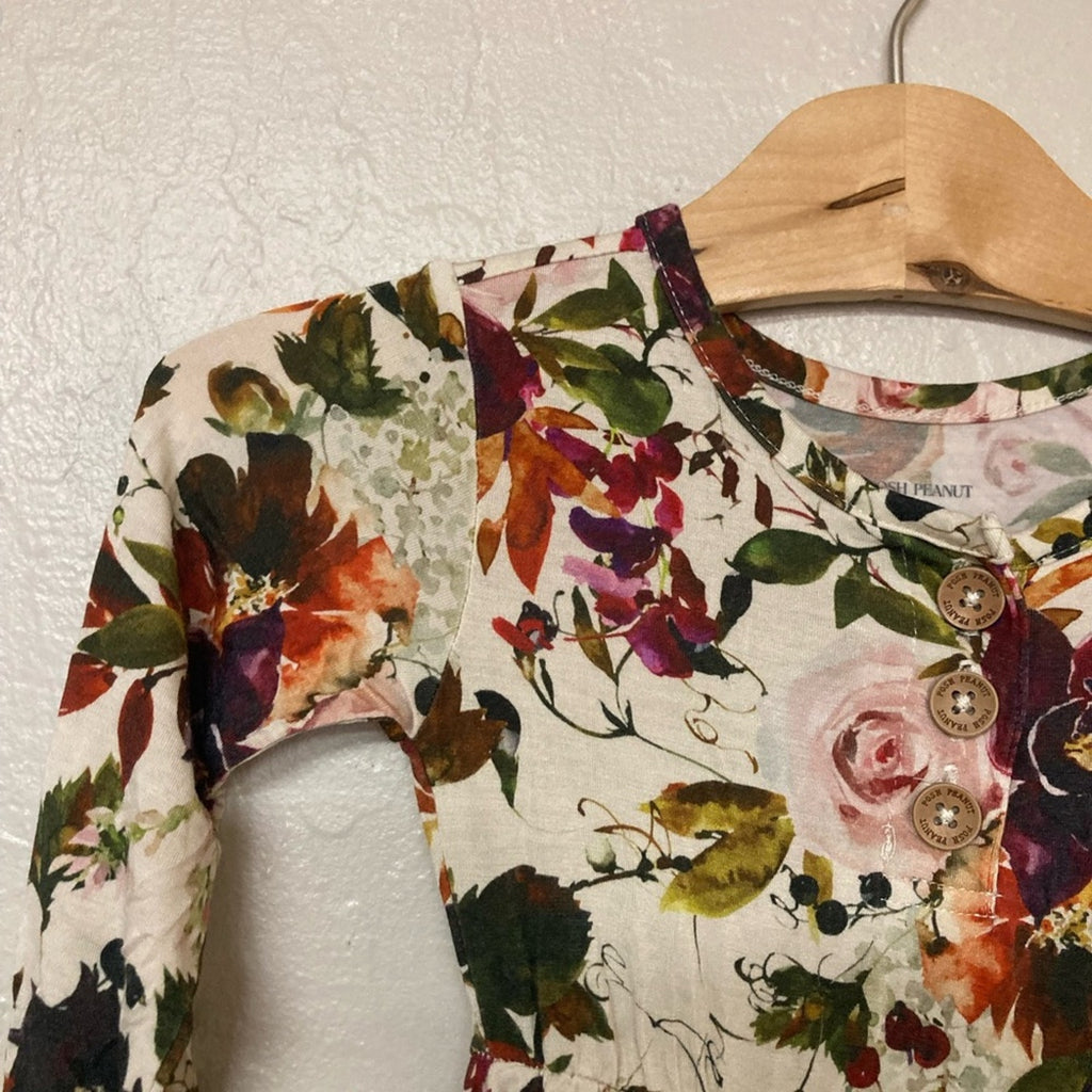 posh peanut floral dress 2T