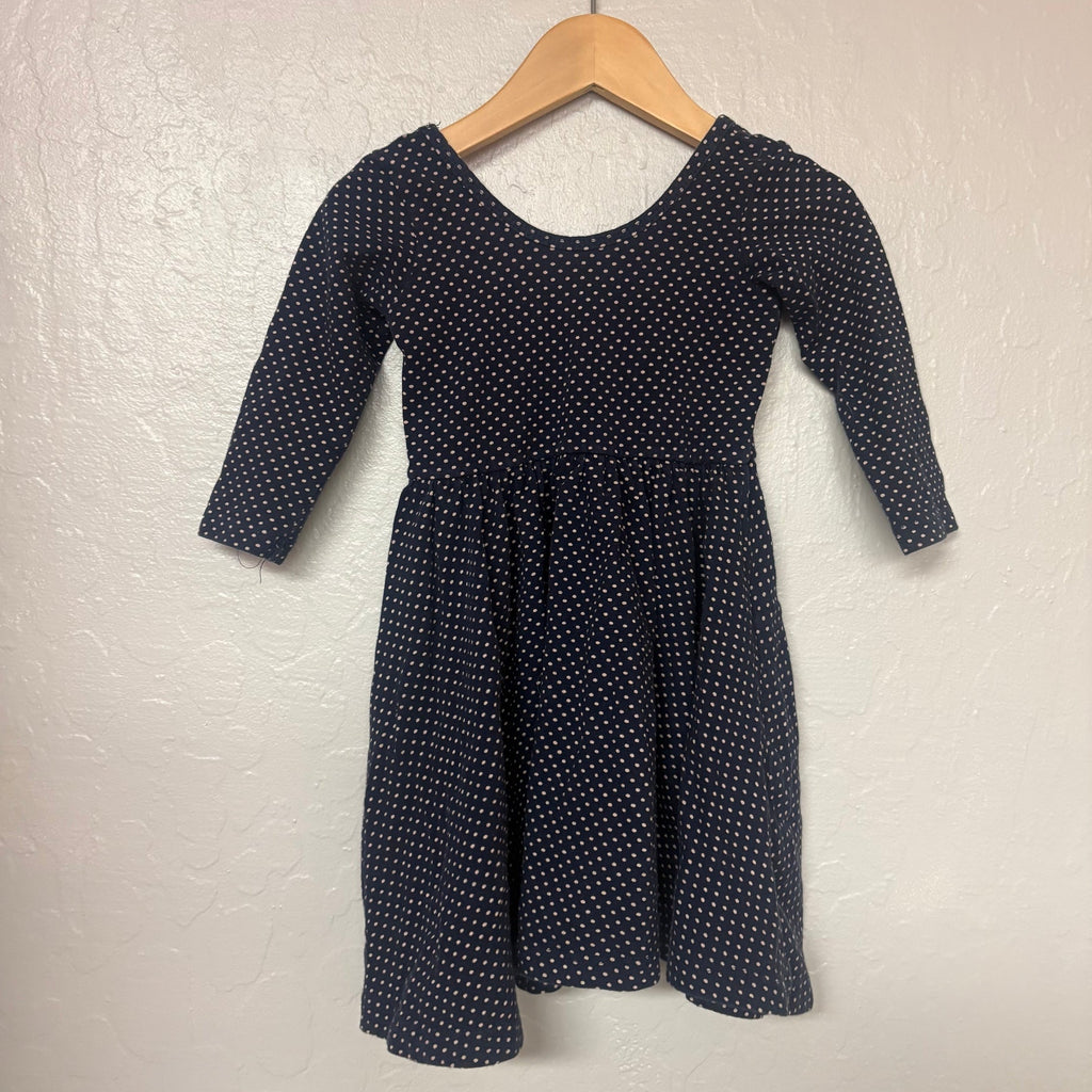 alice + ames navy twirl dress