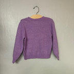 zara lilac purple crewneck sweater 3-4Y