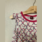 tea collection ruffle dress 6Y