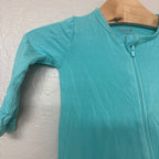 kyte baby turquoise footie 12-18M