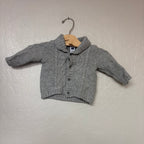 janie and jack boys’ gray sweater 3-6M