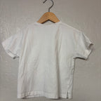 zara girls white tee popsicle print 5Y