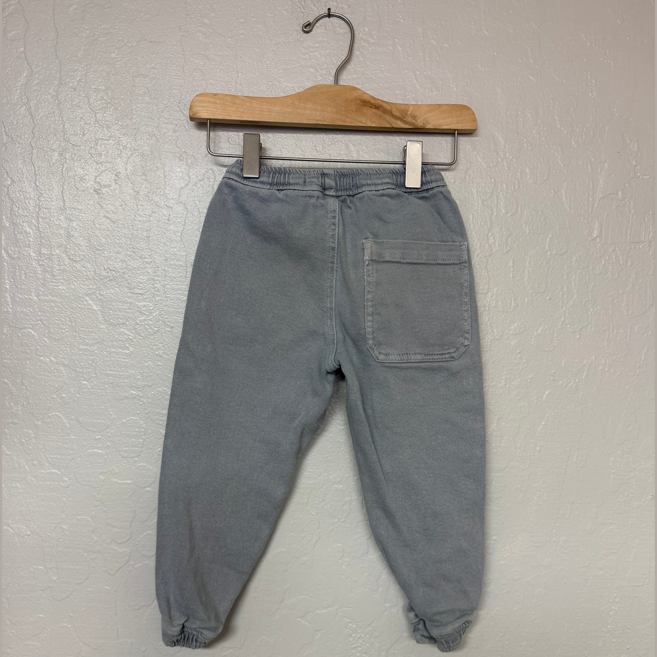 zara boys’ denim joggers 3-4Y