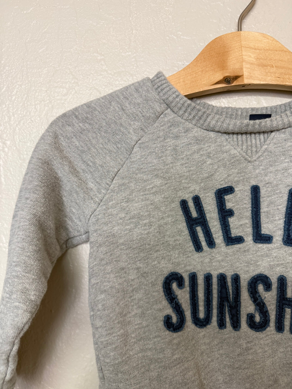 baby gap gray crewneck 2Y