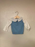 janie and jack blue blouse