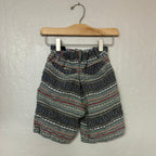 peek boys’ embroidered shorts 4-5Y