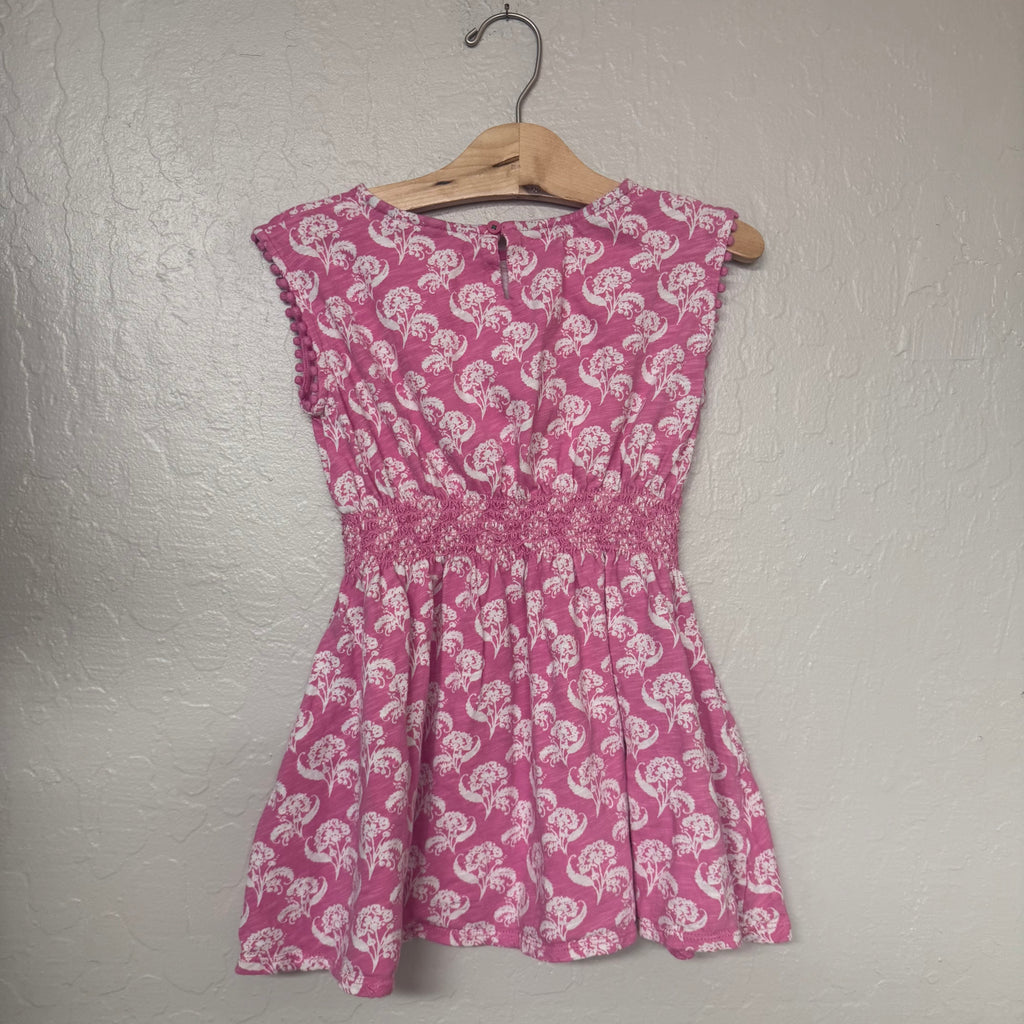 mini boden pink dress 6-7Y