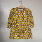 mini boden gold dress 4-5Y