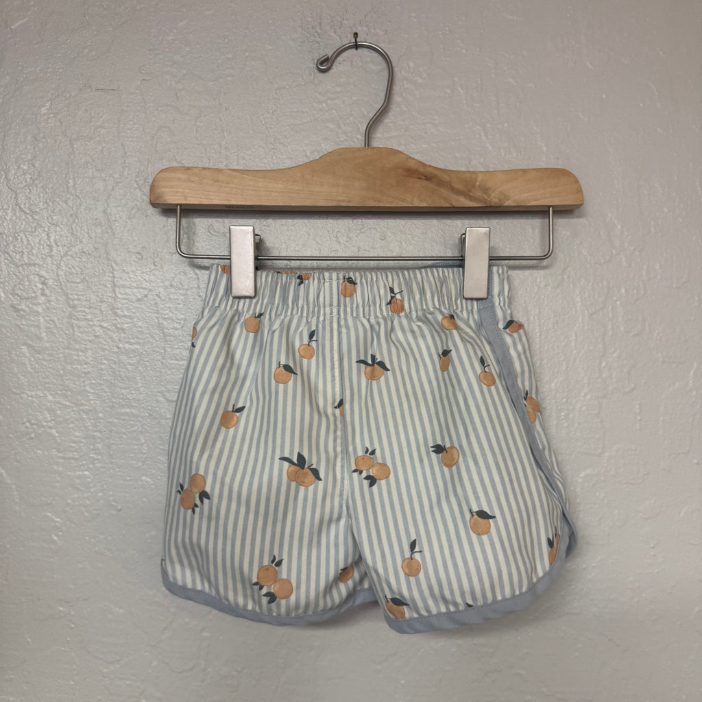 modern moments blue stripe swim trunks 18M