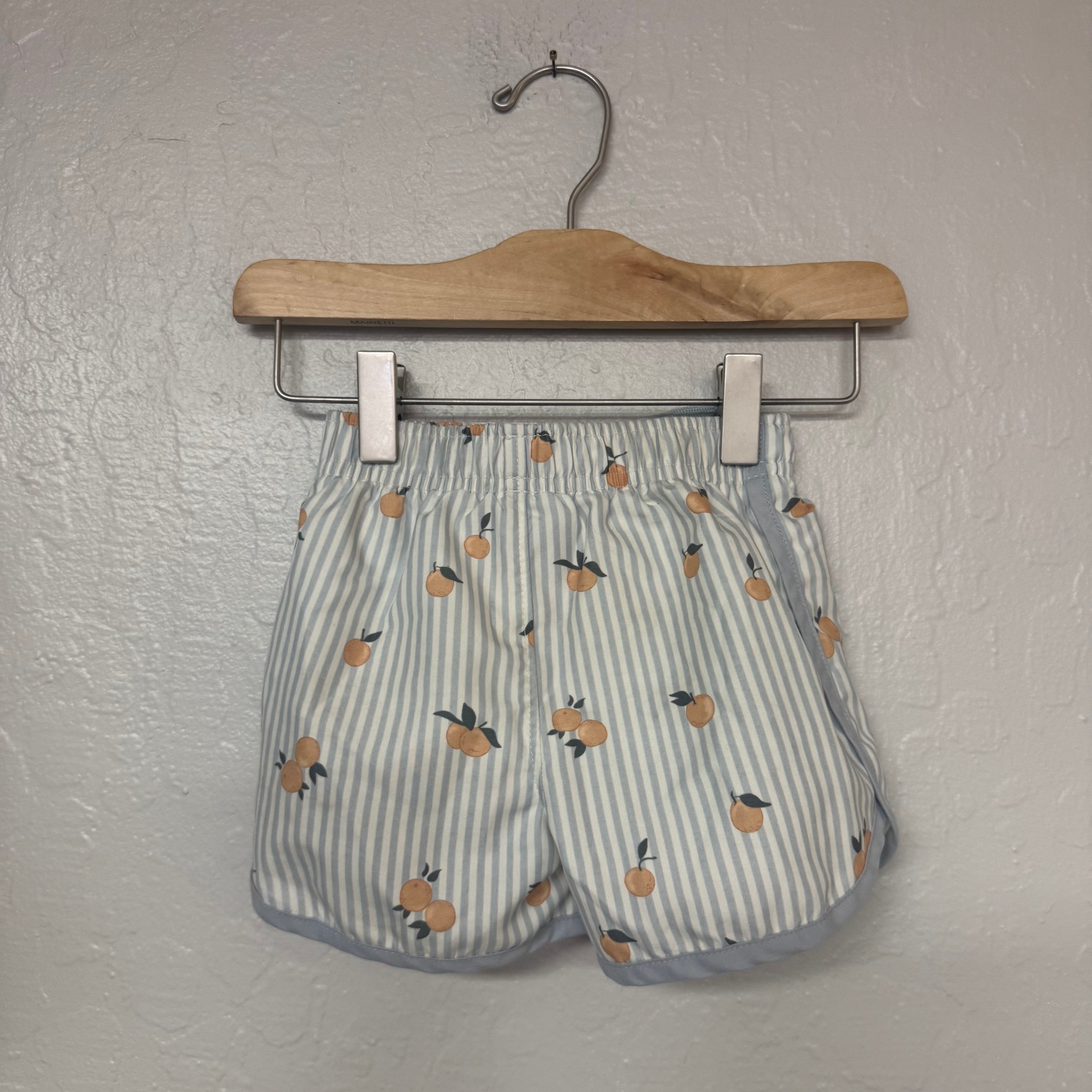 modern moments blue stripe swim trunks 18M