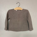 zara girls beige knit sweater 12-18M