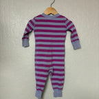 hanna andersson girls' striped pajama 3-6M