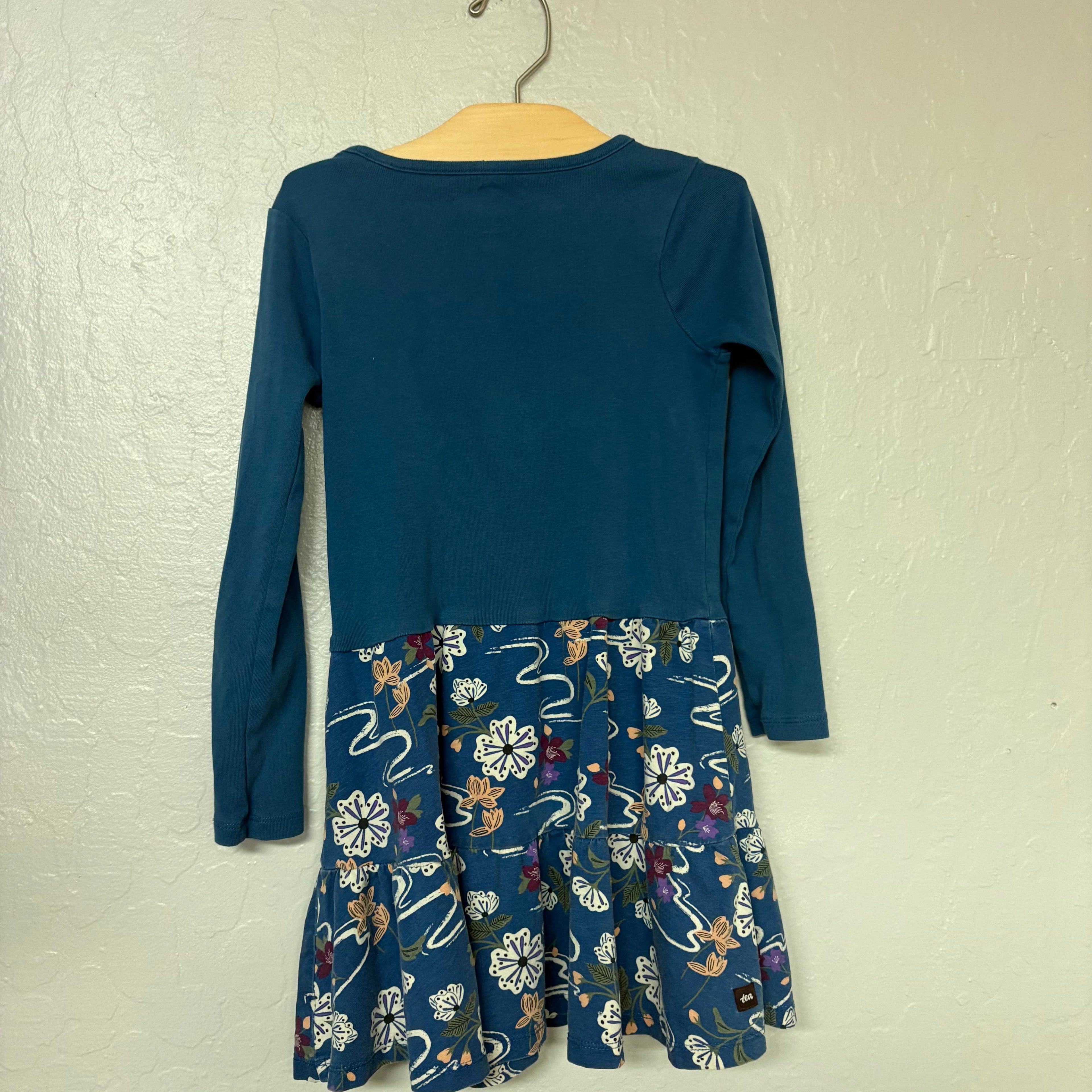 tea collection girls’ twofer dress 6Y