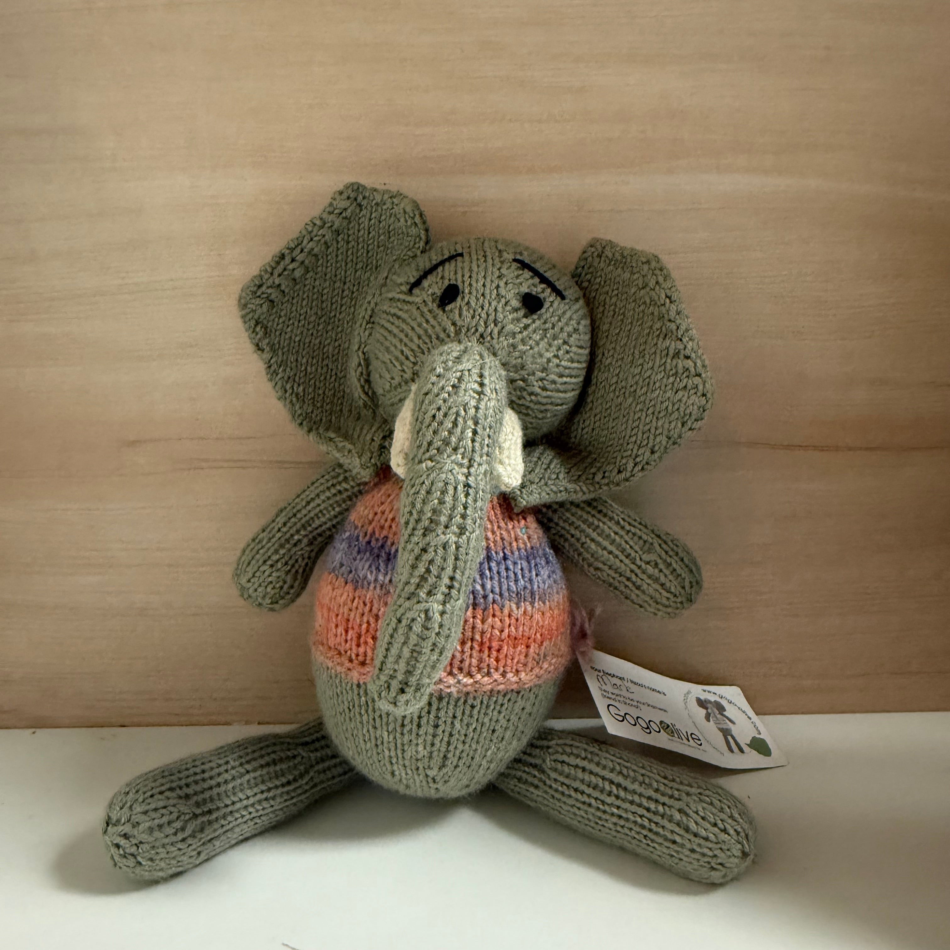 handmade elephant NWT