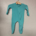 kyte baby turquoise footie 12-18M