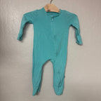 kyte baby turquoise footie 12-18M