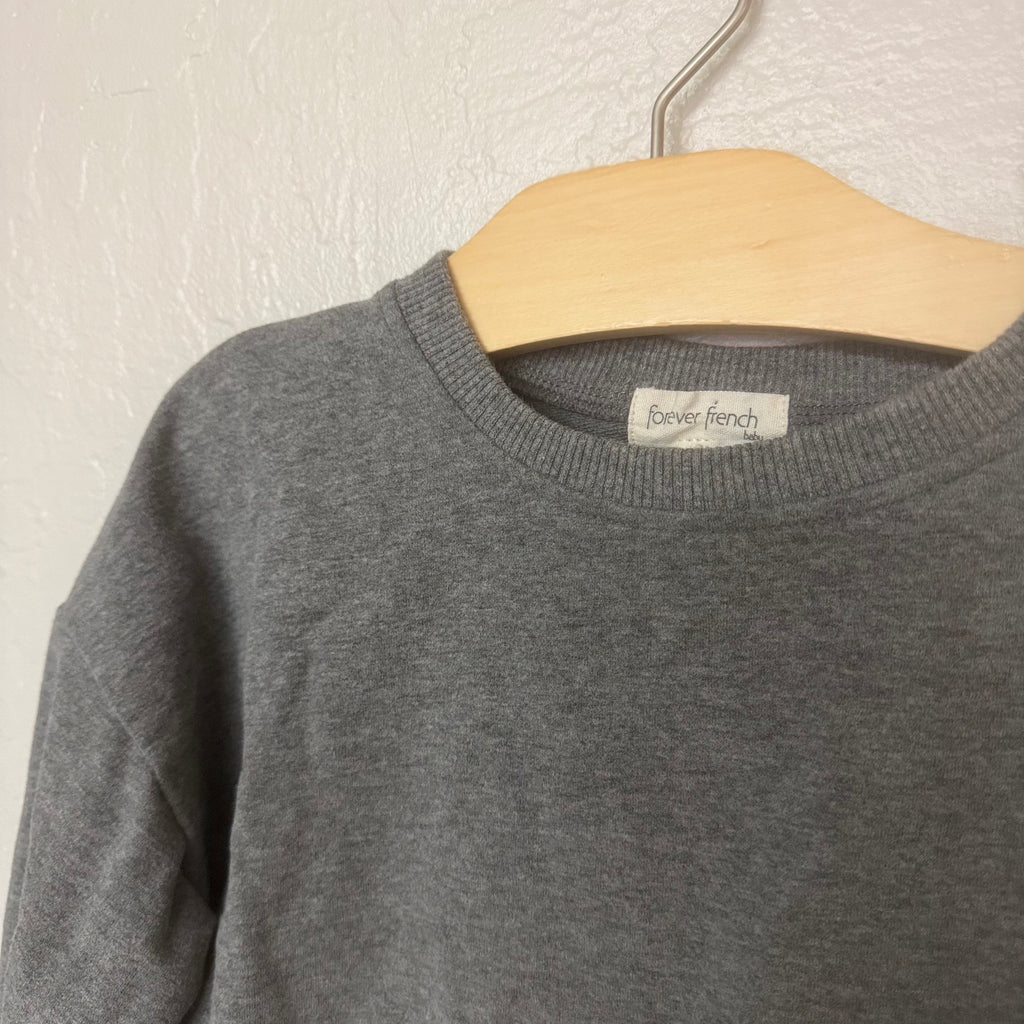 forever french baby gray bubble romper 18-24M