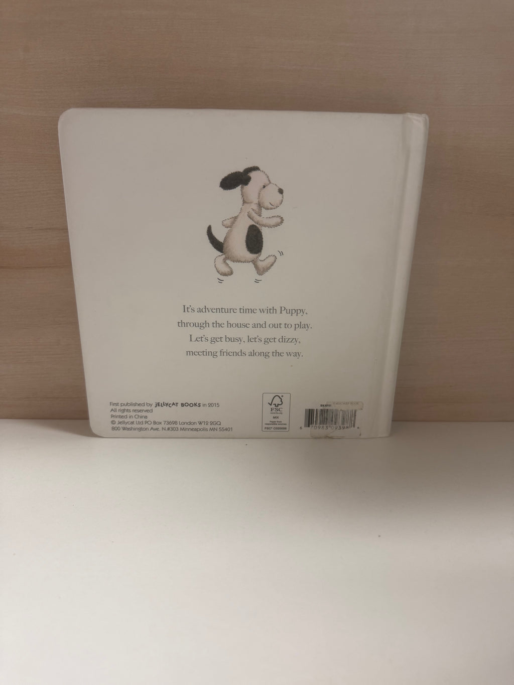 jellycat puppy book