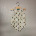little green radicals romper 12-18m nwt