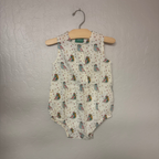 little green radicals romper 12-18m nwt