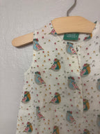 little green radicals romper 12-18m nwt