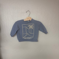 zara boys' blue skate park sweatshirt 12-18M