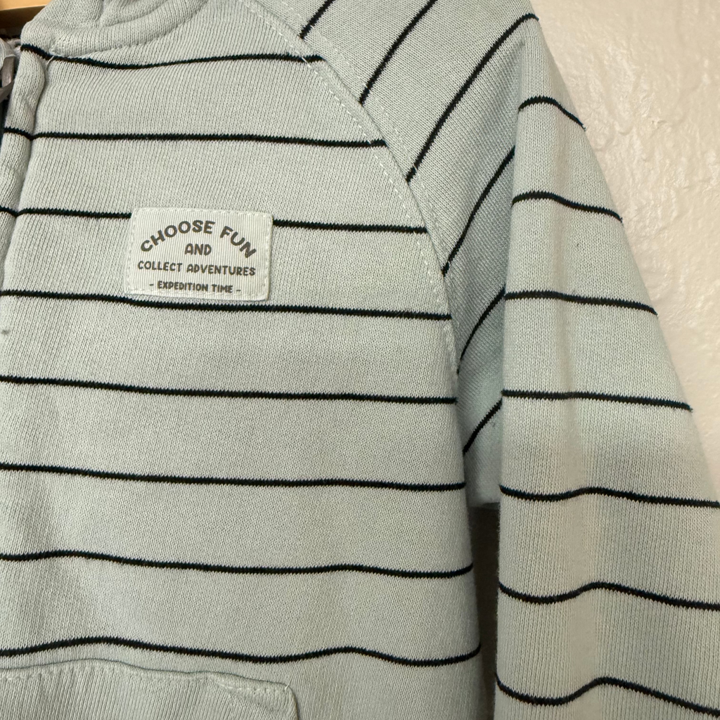 zara boys' zip up sweatshirt jacket 3-4Y