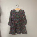 mini boden girls' long-sleeve dress 4-5Y